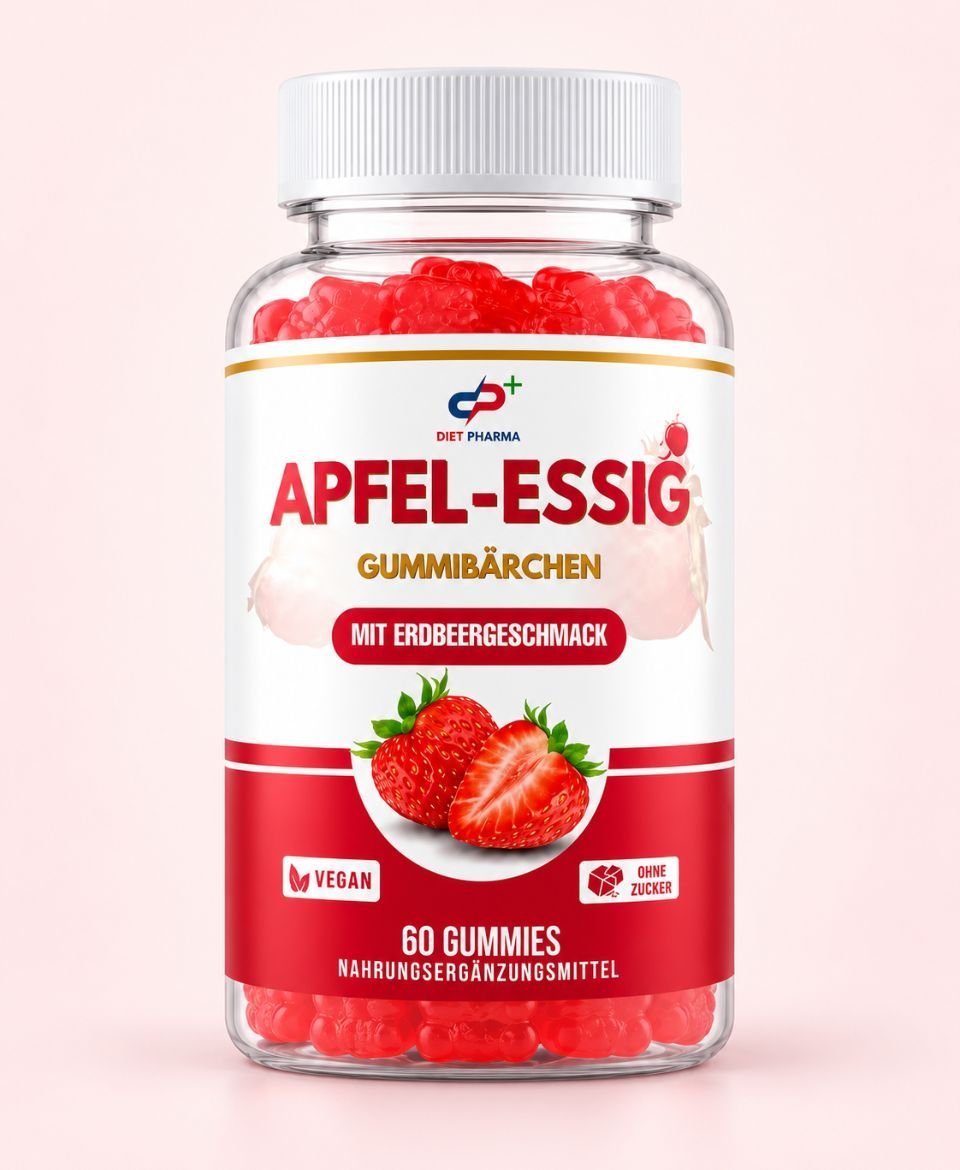 Diet Pharma Plus – Apfelessig Gummies – 60 Gummies